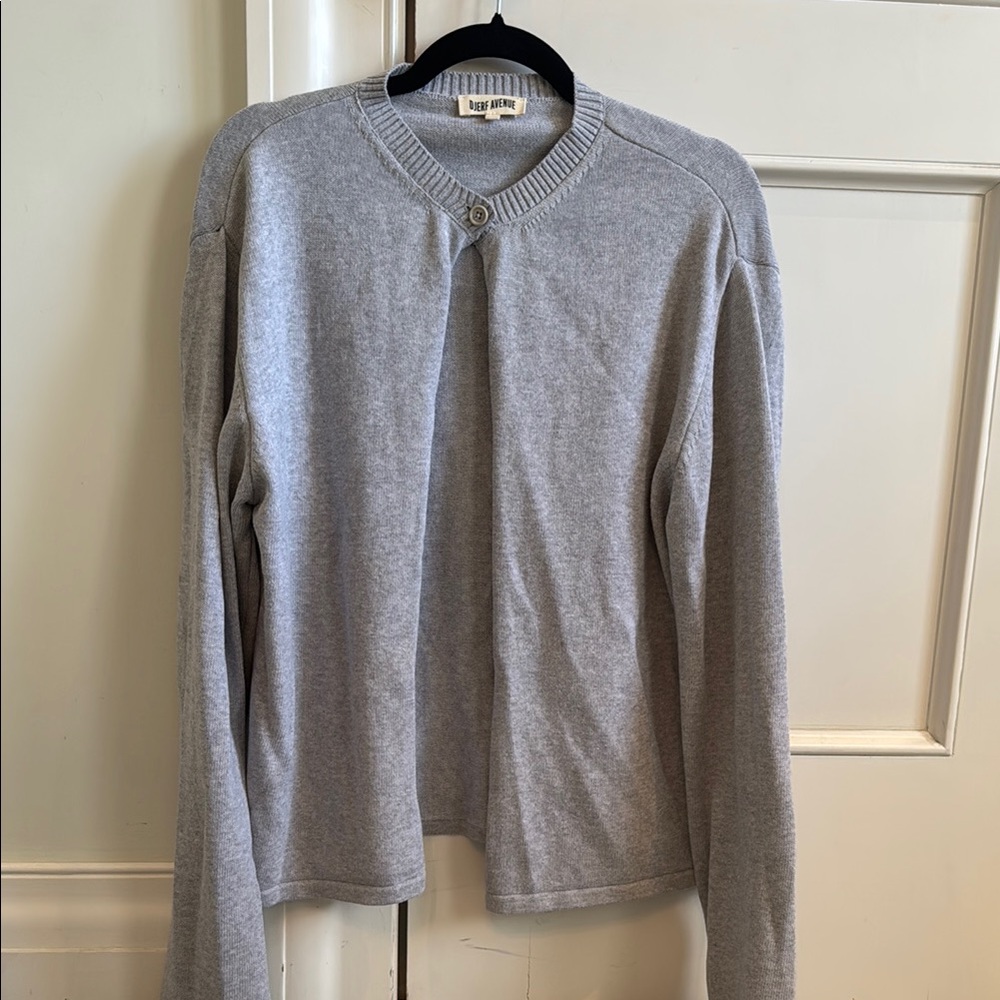 Djerf grey Long Sleeve Sweater